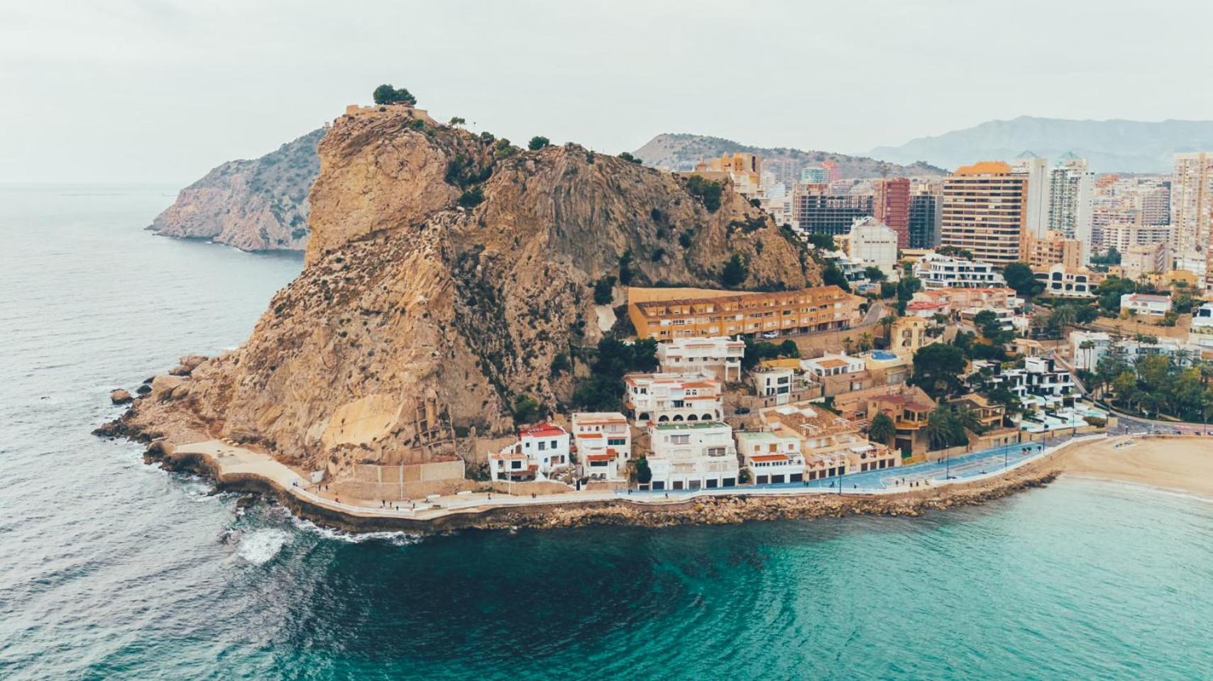 Bonito Triplex Con Increibles Vistas Villa Benidorm Eksteriør billede